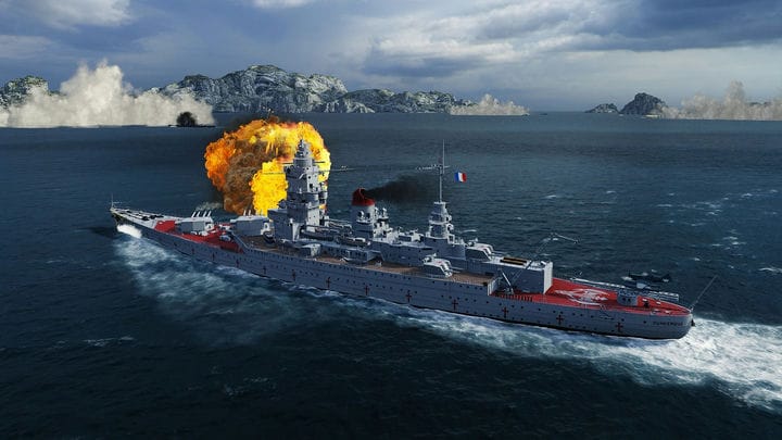 Azur Lane e gli incrociatori britannici in World of Warships: Legends su Xbox