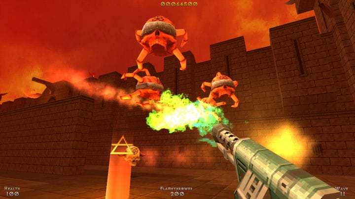 Demon Pit est un Savage Arena Shooter et un hommage aux jeux FPS classiques des années 90